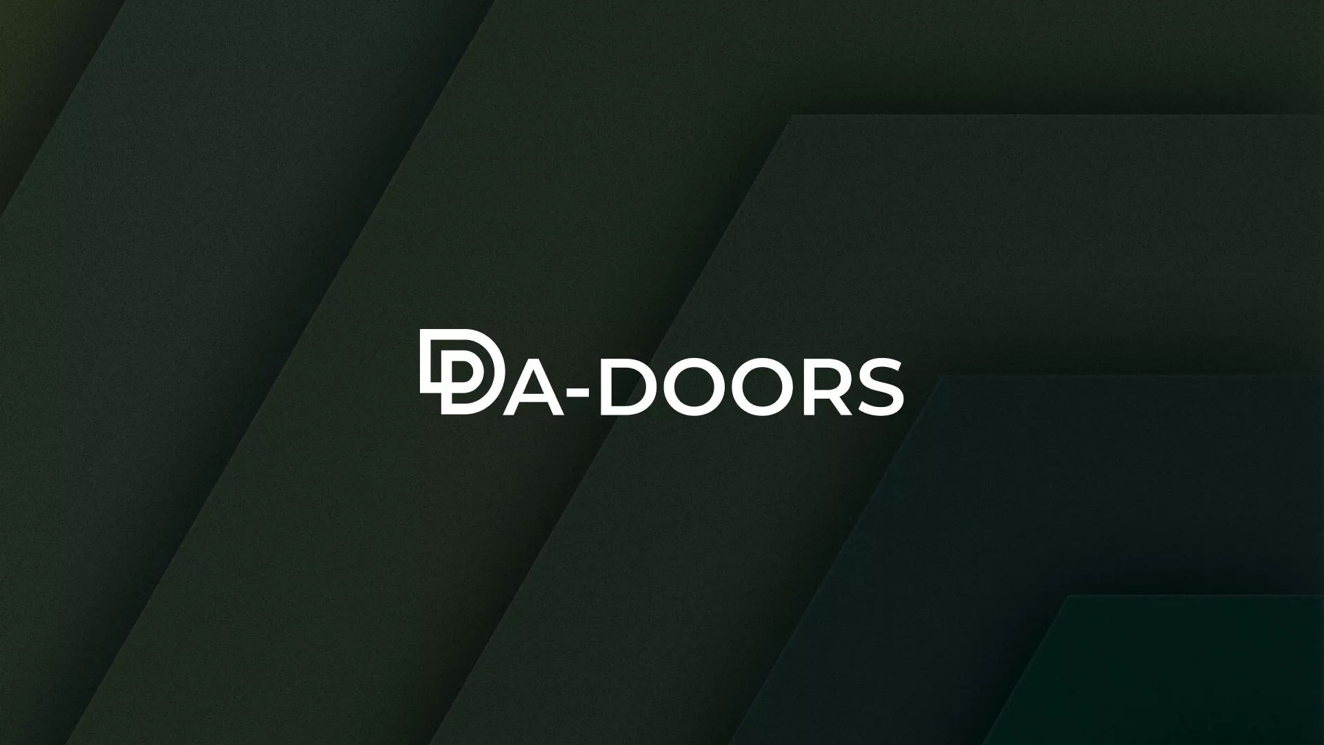 Создание логотипа компании «DA-DOORS» в Новом Осколе